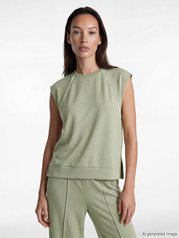 LCW EVERYDAY Crew Neck Women's Tank Top
