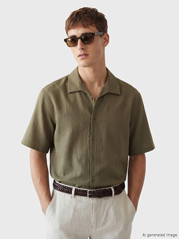 LCW Vision Loose Fit Erkek Gömlek