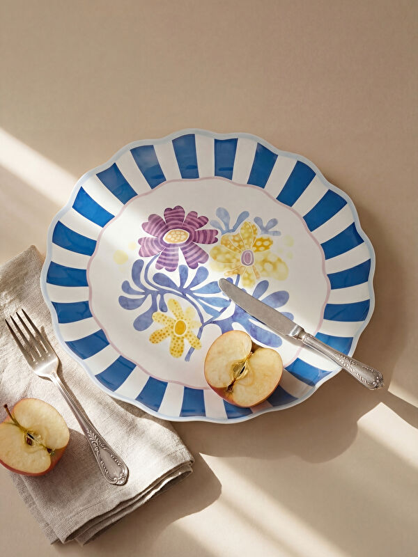 LCW HOME Çiçek Desenli  Porselen Tabak