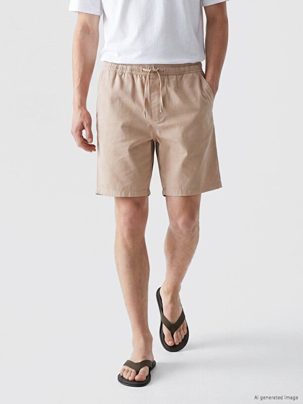 XSIDE Regular Fit Gabardine Men's Shorts