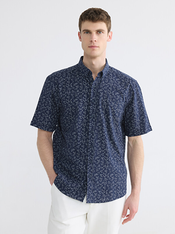 LCWAIKIKI Classic Cămașă bărbătească cu model, croială regular