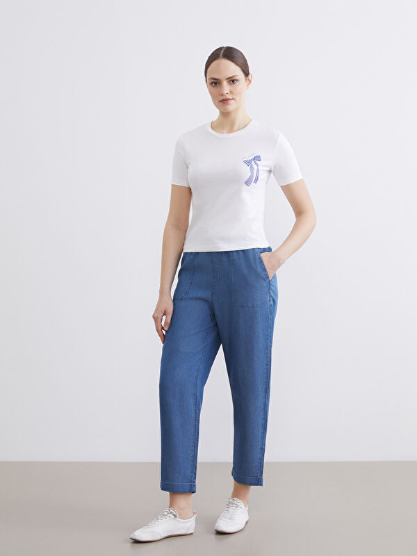 LCW Jeans Elastic Waist Carrot Fit Women's Jeans