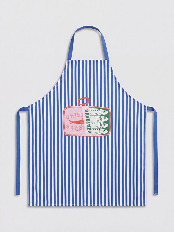 LCW HOME Fish Embroidered Kitchen Apron