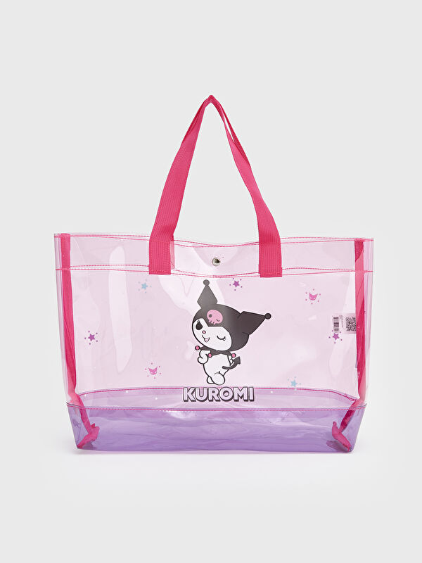 LCW ACCESSORIES Kuromi Baskılı Kız Çocuk Plaj Çantası