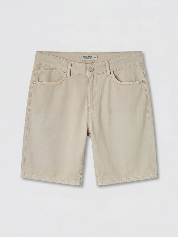 LCW Jeans Regular Fit Erkek Jean Şort