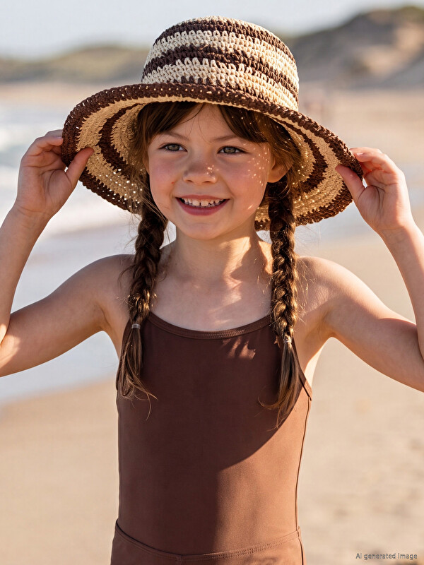 LCW ACCESSORIES Girls' Straw Hat