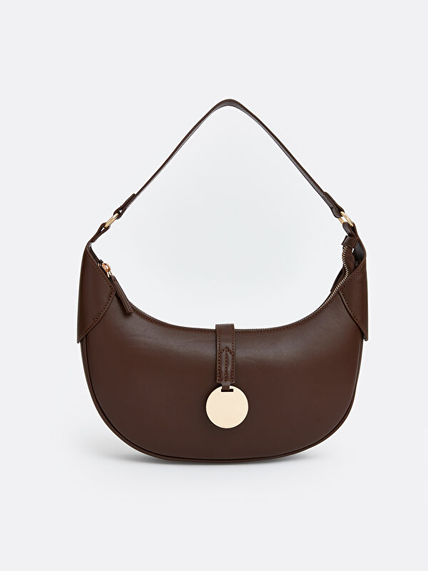 LCW ACCESSORIES Women's Shoulder Bag with Metal Accessories