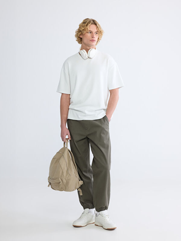 XSIDE Man KHAKI Jogger Trousers