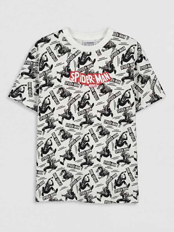 LCW Kids Spider-Man Printed Boys' T-Shirt