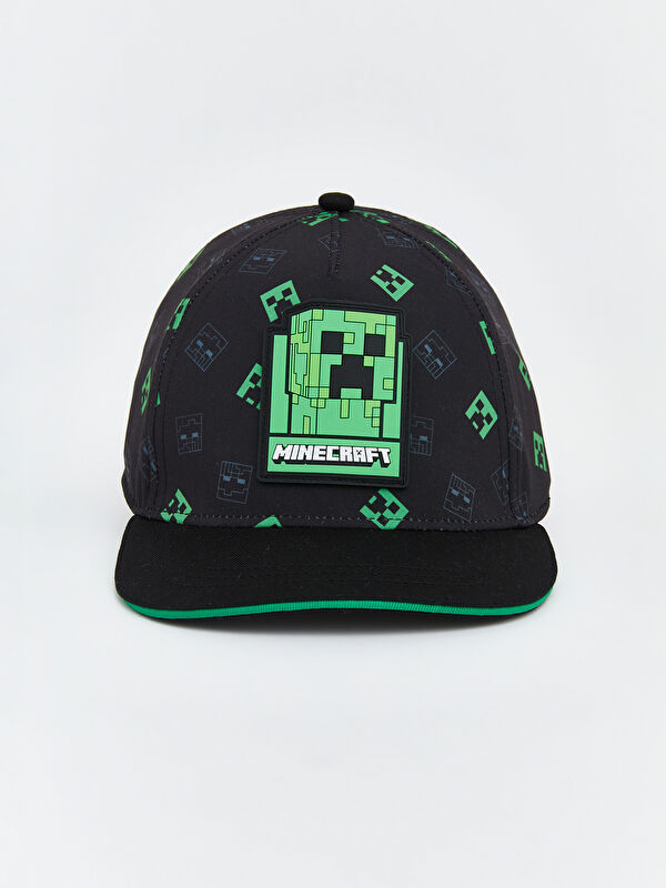 LCW ACCESSORIES Minecraft Nakışlı Erkek Çocuk Kep Şapka