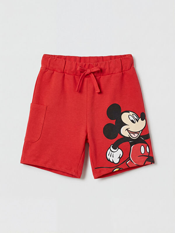 LCW Kids Mickey Mouse Printed Boys' Shorts