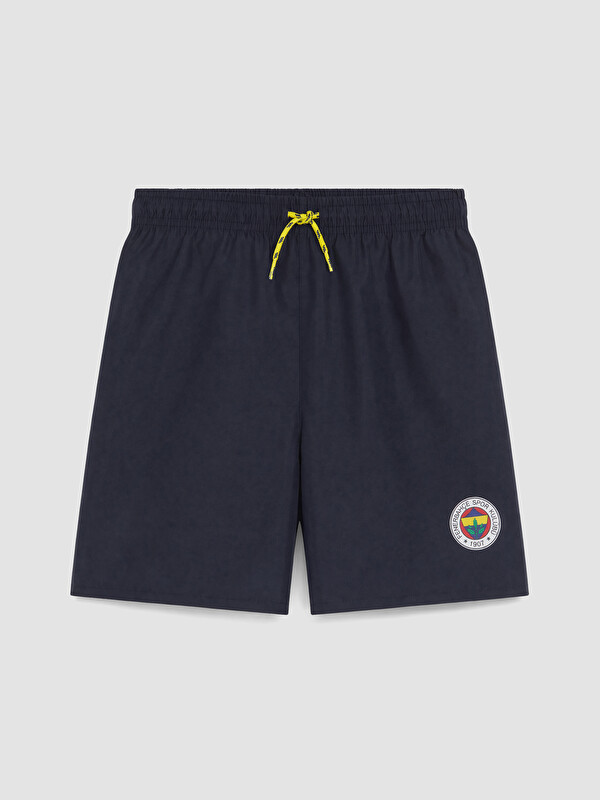 LCW Kids Fenerbahçe Baskılı Erkek Çocuk Yüzme Şort