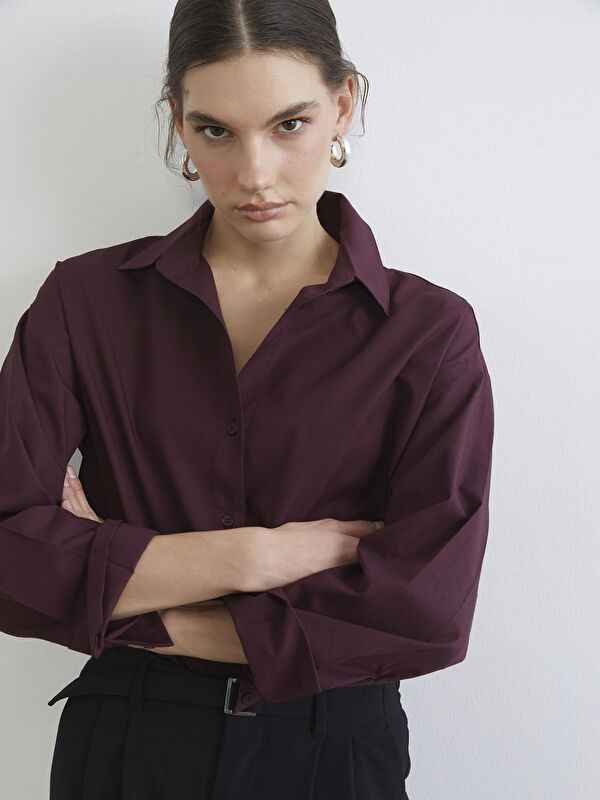 LCW Vision Poplin Kadın Gömlek
