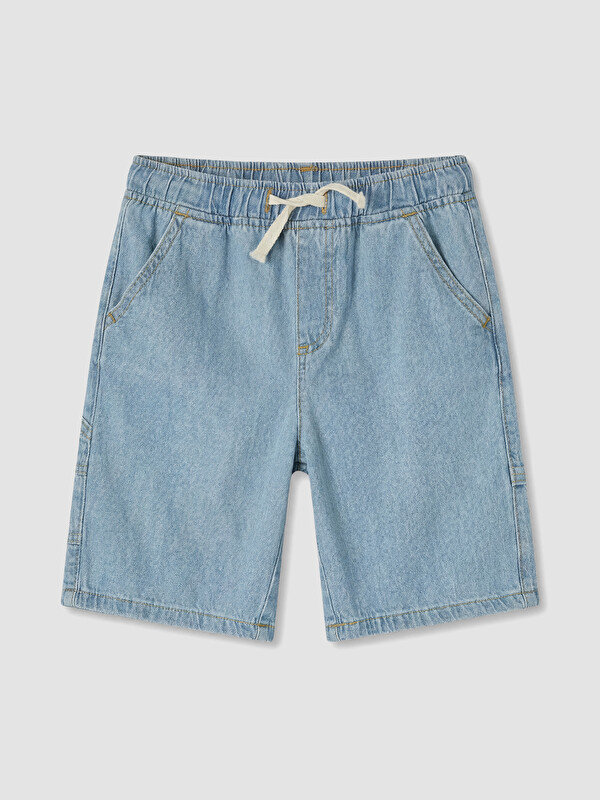 LCW Kids Erkek Çocuk Jean Şort