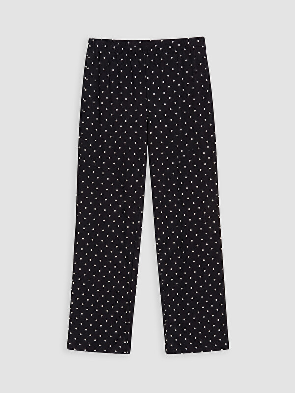LCW DREAM Beli Lastikli Puantiyeli Kadın Pijama Alt