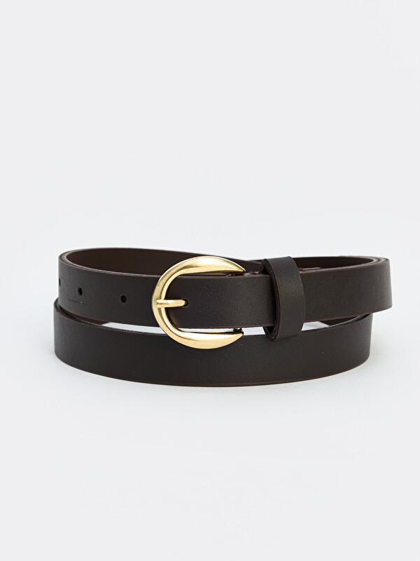 LCW ACCESSORIES Deri Görünümlü Kadın Kemer