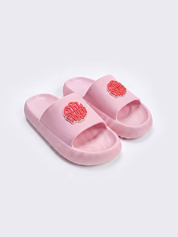 LCW STEPS نعال نسائي بشعار مطبوع