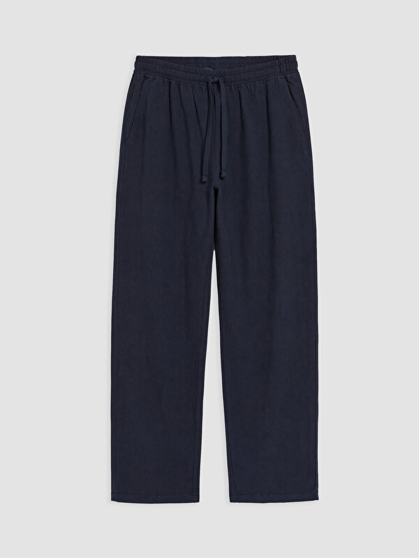 XSIDE Loose Fit Keten Görünümlü Erkek Pantolon