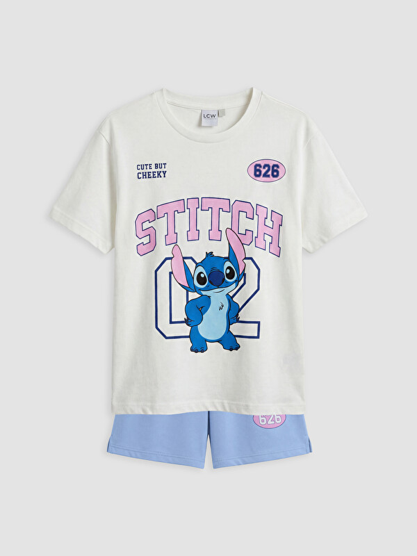LCW Kids طقم أبيض فتاة