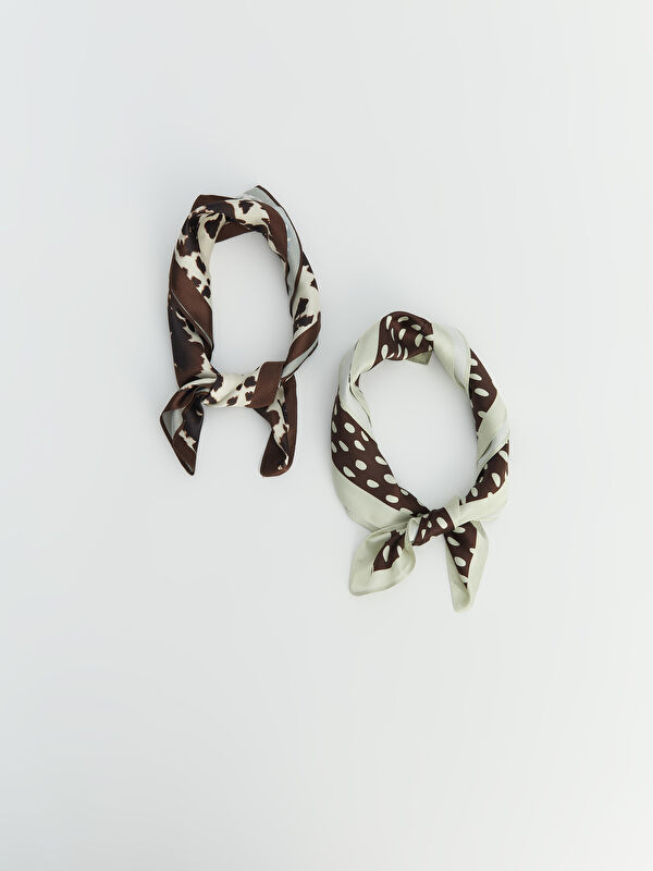 LCW ACCESSORIES Patterned Women's Bandana 2 Pack