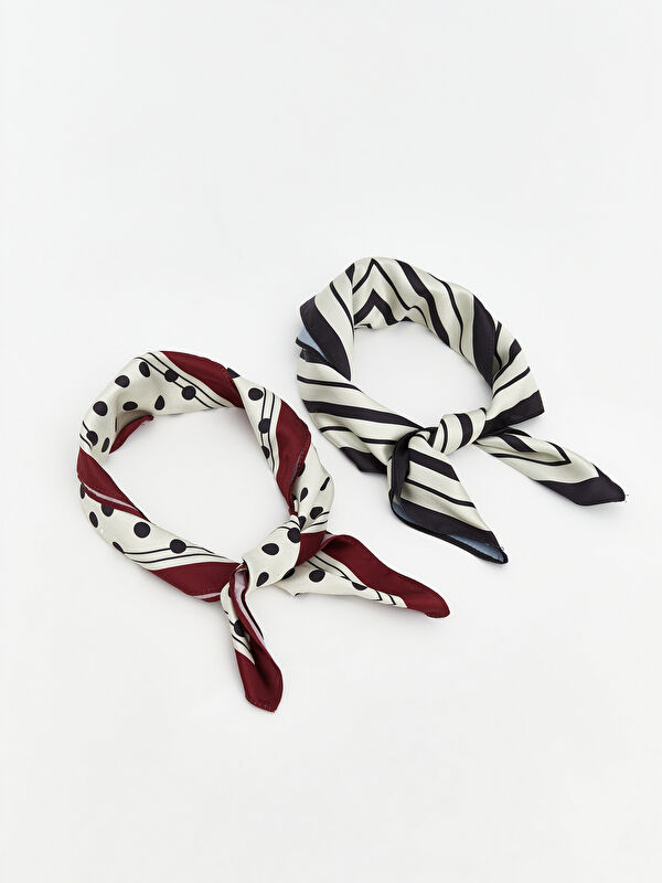 LCW ACCESSORIES Patterned Women's Bandana 2 Pack
