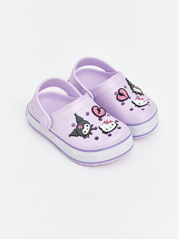 LCW STEPS Sanrio Baskılı Kız Bebek Plaj Sandaleti