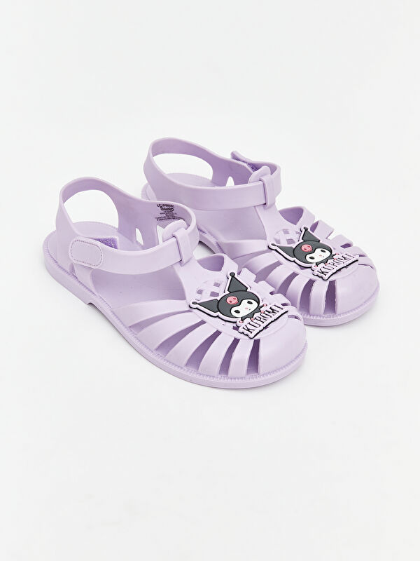 LCW STEPS Kuromi Baskılı Kız Bebek Sandalet