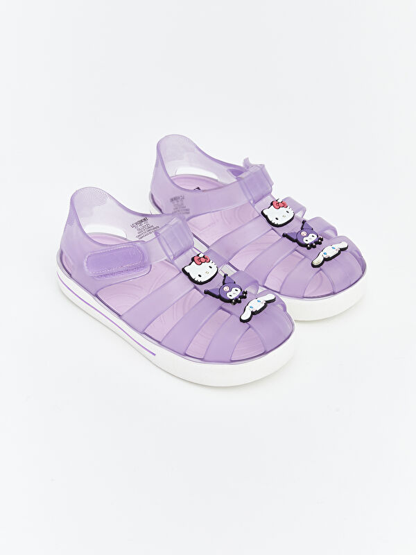 LCW STEPS Hello Kitty Baskılı Kız Bebek Sandalet