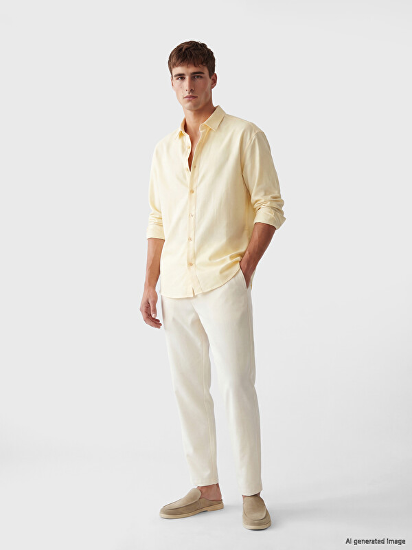 LCW Vision Regular Fit Beli Lastikli Erkek Pantolon