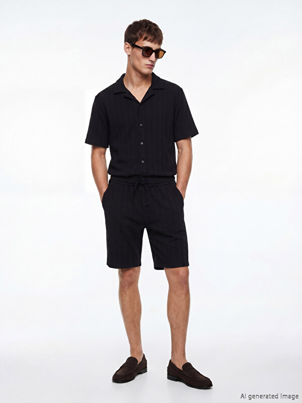 LCW Vision Shorts Homme Régulier Dobby