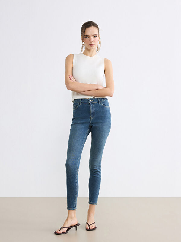 LCW Jeans Jüpiter Süper Skinny Fit Kadın Jean Pantolon