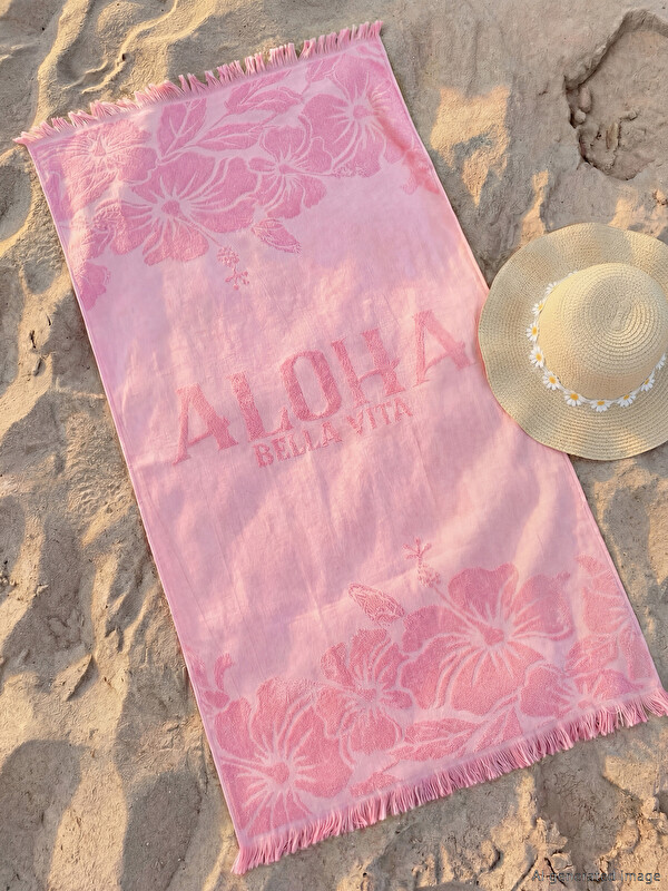 LCW ACCESSORIES Prosop de Plajă de Femei Imprimat Floral 70x150 cm