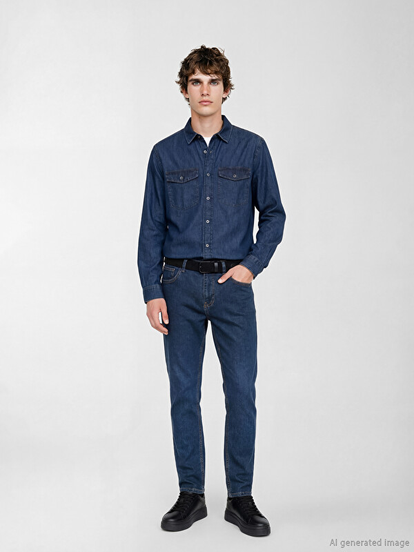 LCW Jeans 750 جينز رجالي بقصّة ضيقة