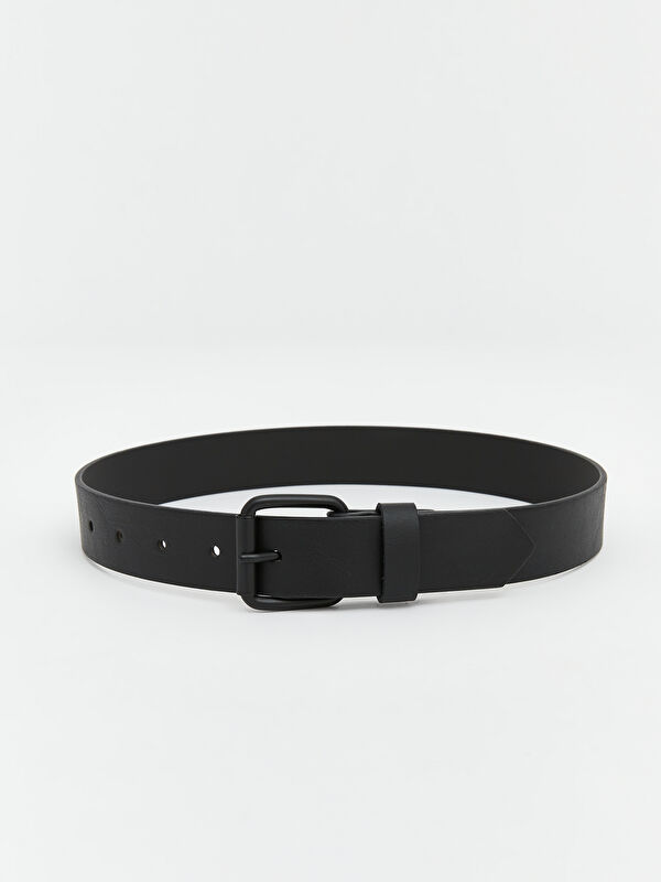 LCW ACCESSORIES Deri Görünümlü Erkek Çocuk Kemer 