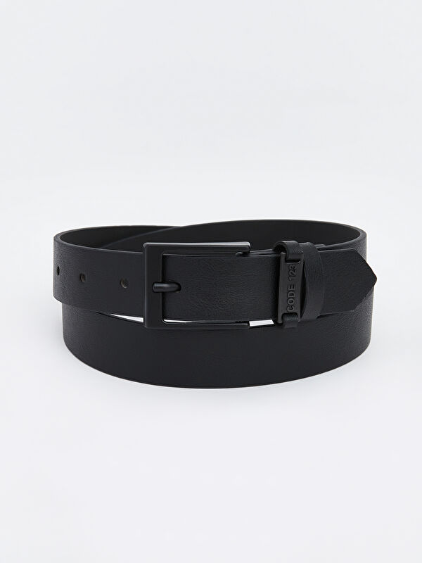 LCW ACCESSORIES Deri Görünümlü Erkek Çocuk Kemer