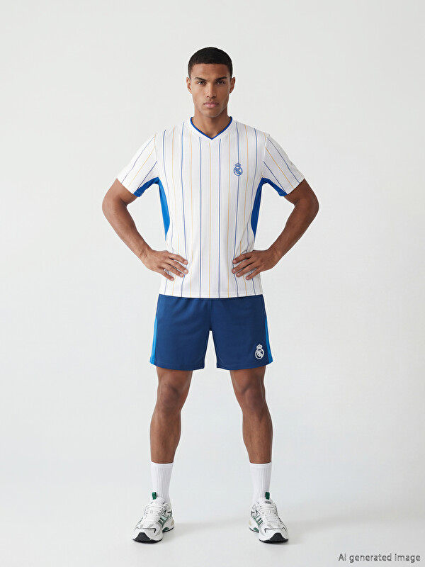 XSIDE ACTIVE Real Madrid Amblemli Erkek Şort