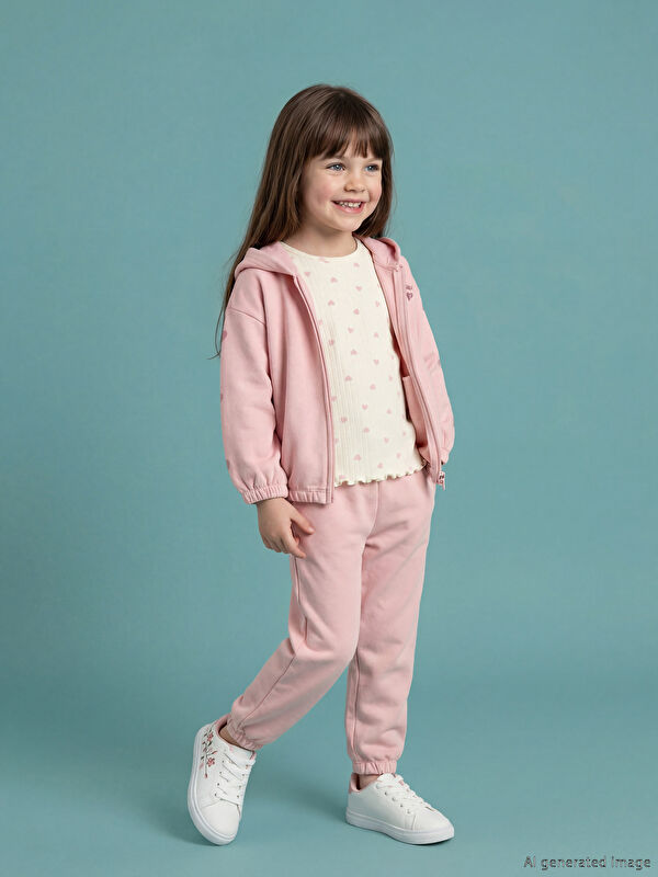 LCW Kids Girls' Printed Three-Piece Set