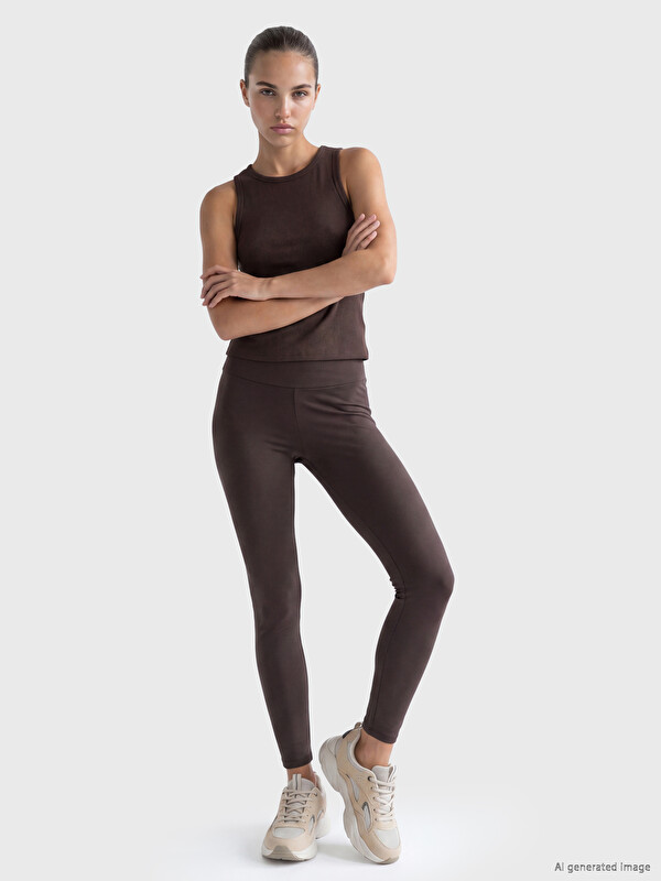KOOR SPORT Leggings Femme Taille Haute