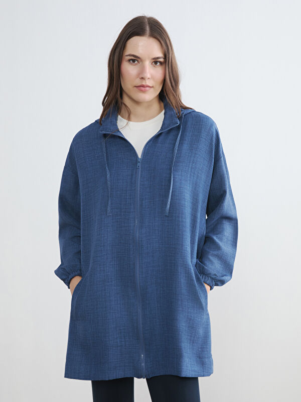 LC WAIKIKI Kapüşonlu Oversize Kadın Tunik
