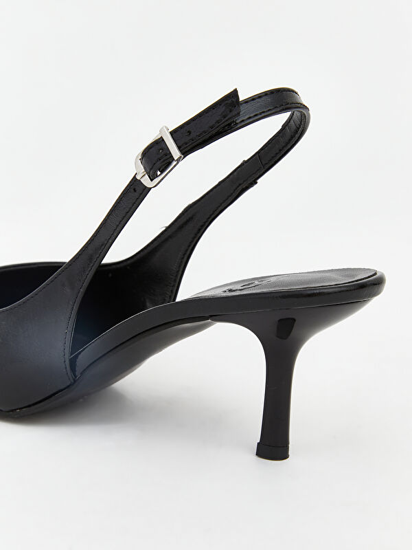 Lcw Steps Kahverengi Lcw Steps Sivri Burun Kadın Topuklu Ayakkabı