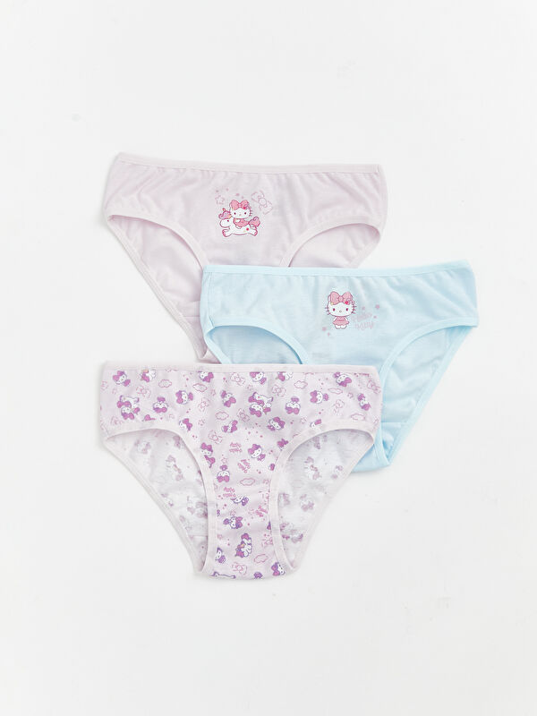 LCW Kids Hello Kitty Baskılı Kız Çocuk Külot 3'lü