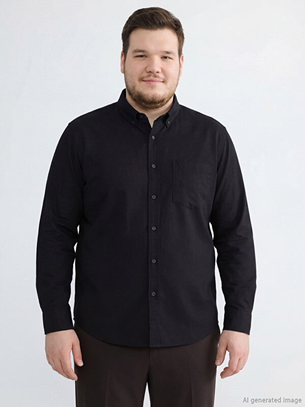 LCWAIKIKI Classic Regular Fit Gabardin Erkek Gömlek