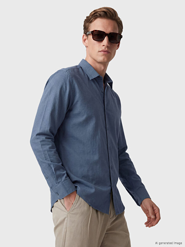 LCW Vision Regular Fit Erkek Gömlek