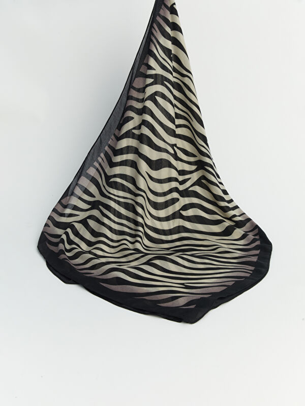 LCW ACCESSORIES Zebra Patterned Women's Scarf