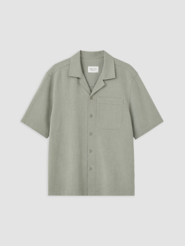 LCW Vision Regular Fit Resort Collar Men's Shirt