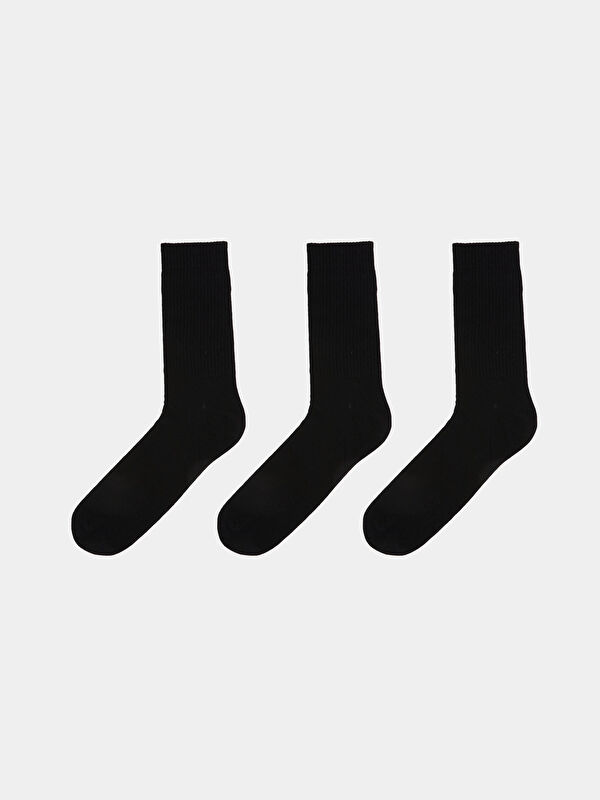 LCW ACCESSORIES Мужские носки до щиколотки, комплект из 3-х штук