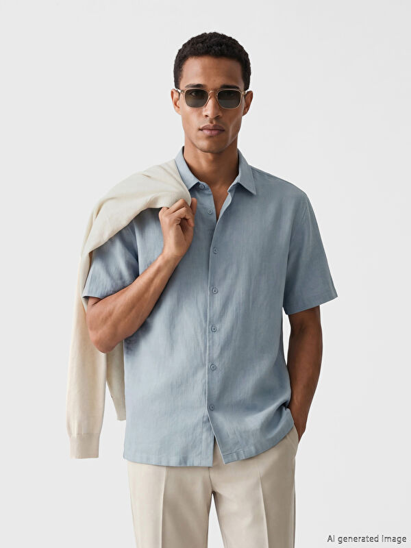LCW Vision Regular Fit Erkek Gömlek