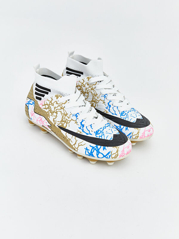 LCW STEPS Printed Boys' Soccer Shoes