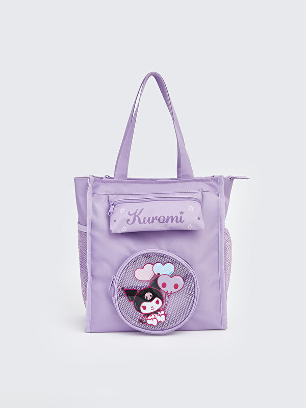 LCW ACCESSORIES Kuromi Baskılı Kız  Çocuk Omuz Çantası
