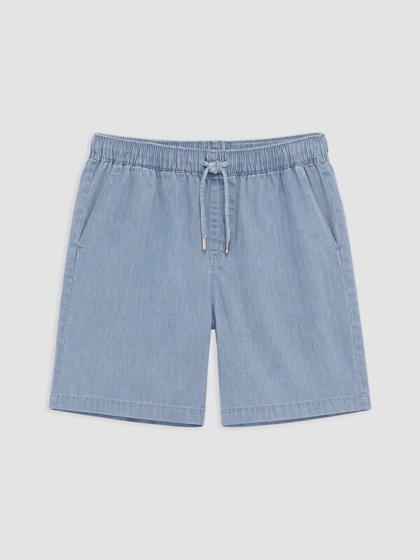 LCW Comfort Elastic Waist Women's Jean Shorts